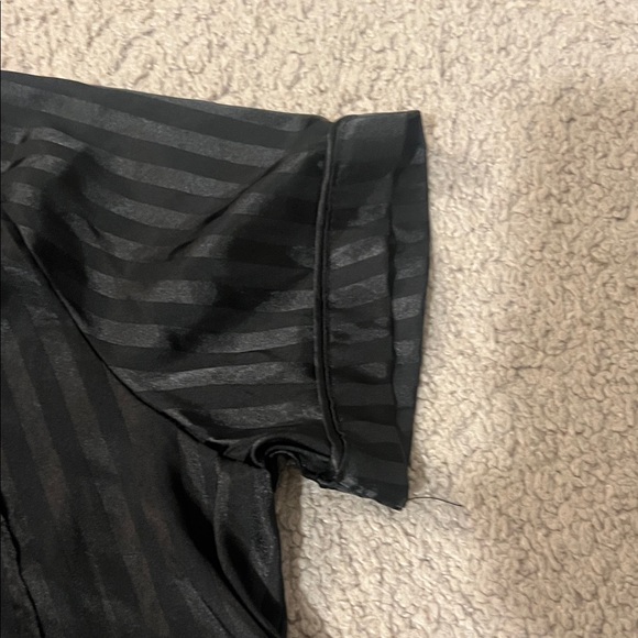 Black Striped Pajama Set - Picture 10 of 15